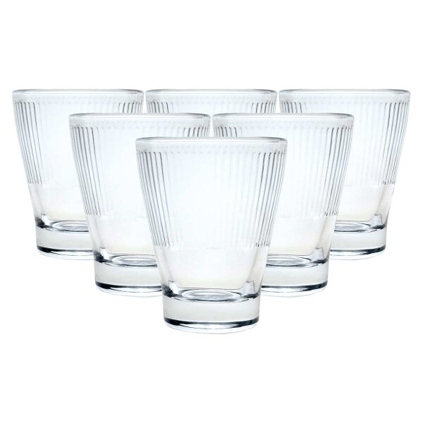 La Rochère Hugo Kaffeeglas 210 ml 6er Set