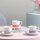 Villeroy & Boch Fleur Couleur Espressotasse mit Untertasse 70 ml - Bleu