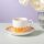 Villeroy & Boch Fleur Couleur Espressotasse mit Untertasse 70 ml 6er Set - Soleil