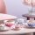 Villeroy & Boch Fleur Couleur Espressotasse mit Untertasse 70 ml 6er Set - Cassis