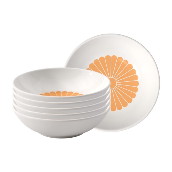 Villeroy & Boch Fleur Couleur Dessertschale ø 13,2 cm 6er Set - Soleil