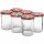 Van Well Wildberries Einmachglas / Sturzglas 435 ml 6er Set