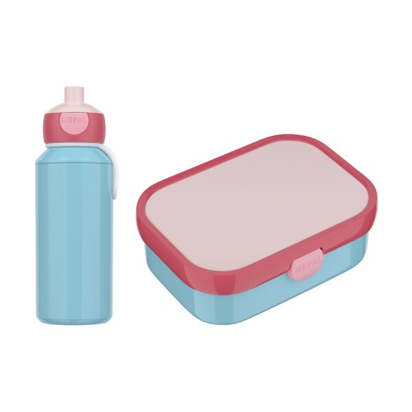 Mepal CAMPUS Lunchset 2-teilig Switch - Cool Blue / Cool Pink