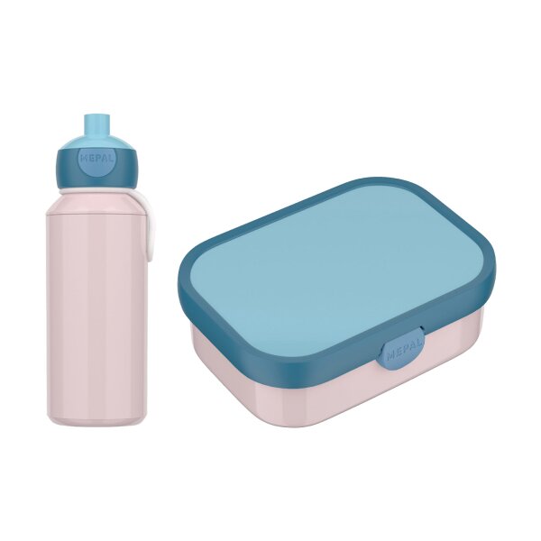 Mepal CAMPUS Lunchset 2-teilig Switch - Cool Pink / Cool Blue