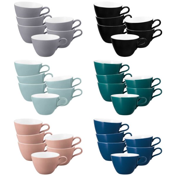 Seltmann Weiden Life Fashion Milchkaffeetasse 370 ml 6er Set - Variante