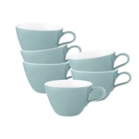 Seltmann Weiden Life Fashion Milchkaffeetasse 370 ml 6er Set - Green Chic