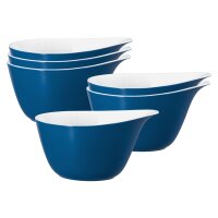 Seltmann Weiden Life Fashion Müslischale 16 x 14 cm 6er Set - Classic Blue