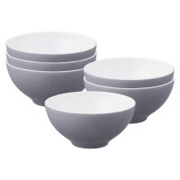 Seltmann Weiden Life Fashion Schüssel ø 15,5 cm 6er Set - Elegant Grey