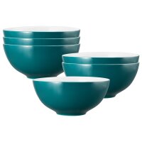 Seltmann Weiden Life Fashion Schüssel ø 21 cm 6er Set - Tendy Petrol