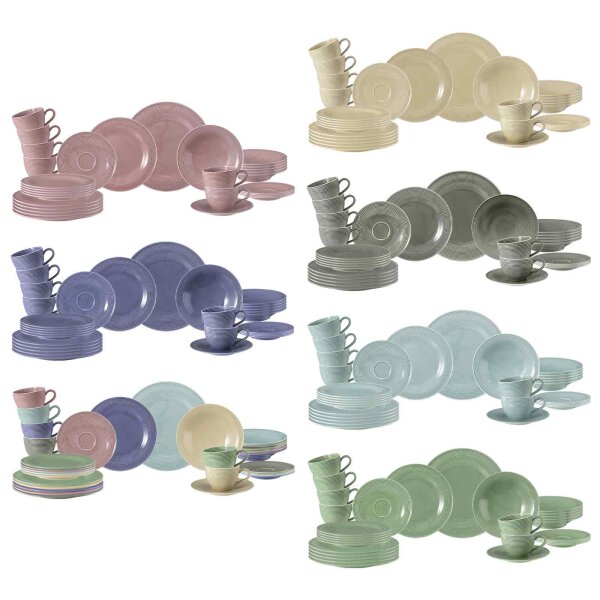 Seltmann Weiden Beat Color Glaze Kombiservice 30-teilig