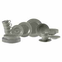 Seltmann Weiden Beat Color Glaze Kombiservice 30-teilig - Perlgrau
