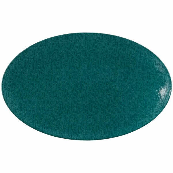 Seltmann Weiden Life Fashion Servierplatte 40x26 cm - Trendy Petrol