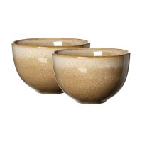 Ritzenhoff & Breker Alicante Servierschale ø 20 cm 2er Set - Braun