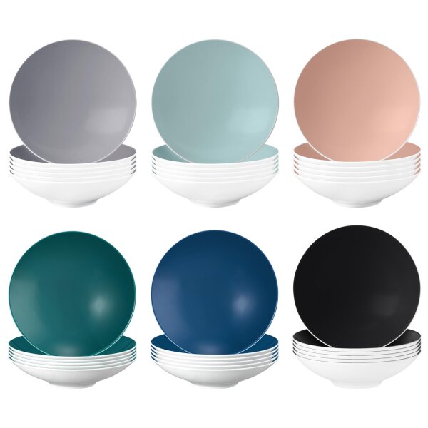 Seltmann Weiden Life Fashion Suppenteller ø 20 cm 6er Set - Variante