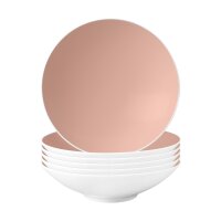 Seltmann Weiden Life Fashion Suppenteller ø 20 cm 6er Set - Posh Rose