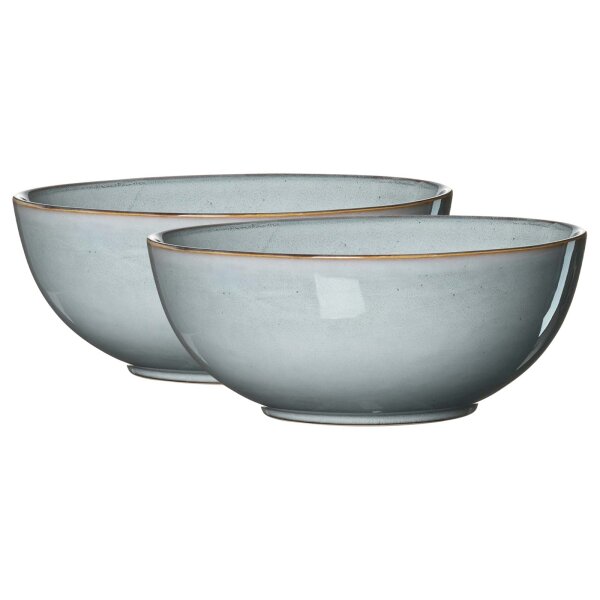 Ritzenhoff & Breker Alicante Servierschale ø 25 cm 2er Set - Grau
