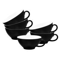 Seltmann Weiden Life Fashion Teetasse 140 ml 6er Set - Glamorous Black