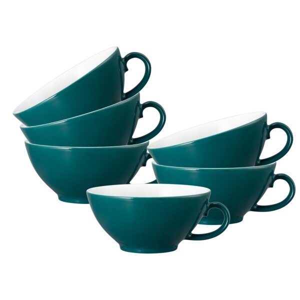 Seltmann Weiden Life Fashion Teetasse 140 ml 6er Set - Trendy Petrol