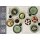 Ritzenhoff & Breker Skog Tafel-Set 8-teilig - Grün-Mix