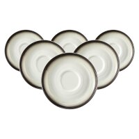 Seltmann Weiden Terra Teeuntertasse ø 13,5 cm 6er Set - Corso
