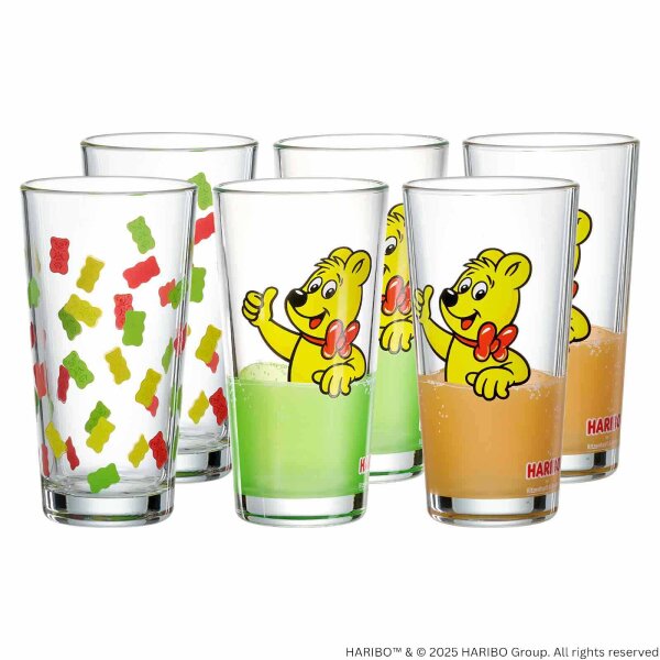 Ritzenhoff & Breker Haribo Trinkgläser-Set 6-teilig