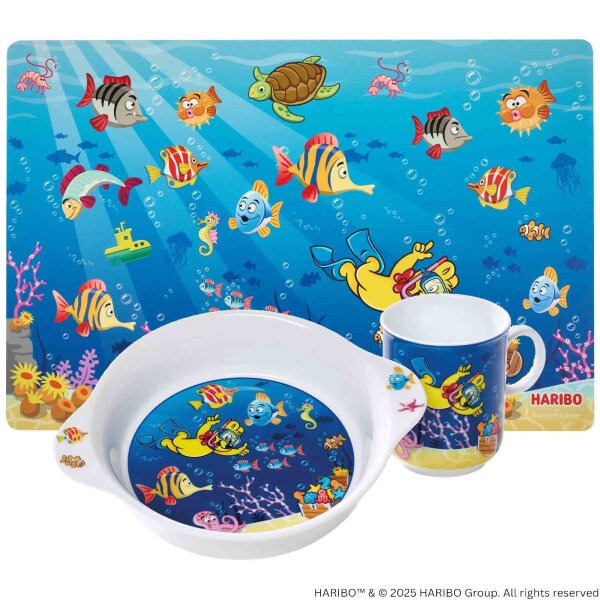 Ritzenhoff & Breker Haribo Seaworld Kindergeschirr-Set 3-teilig