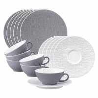 Seltmann Weiden Life Fashion Teeservice 18-teilig - Elegant Grey
