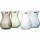 Ritzenhoff & Breker Rosalie Vase aus Glas 18 cm 6er Set - Variante