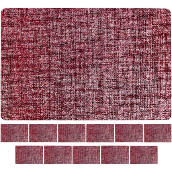 Ritzenhoff & Breker Linen Tischset 44 x 29 cm 12er Set - Rot