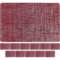 Ritzenhoff & Breker Linen Tischset 44 x 29 cm 12er Set - Rot
