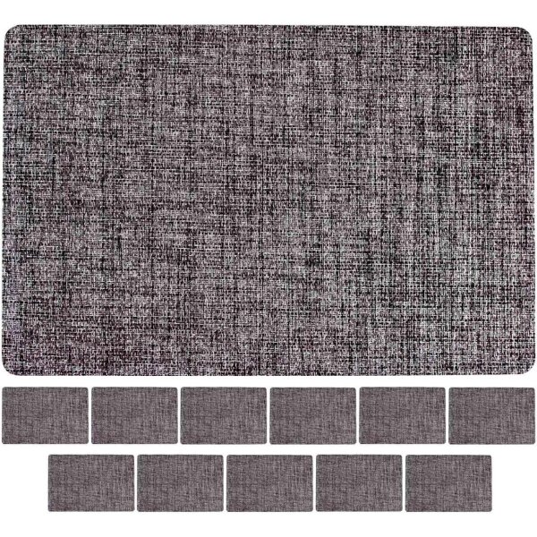 Ritzenhoff & Breker Linen Tischset 44 x 29 cm 12er Set - Taupe
