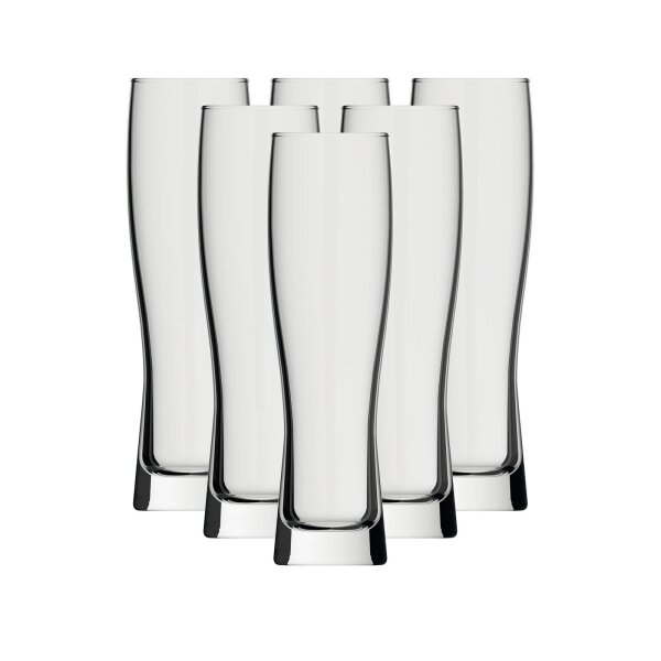 Rastal Monaco Slim Weizenbierglas 0,3 l 6er Set