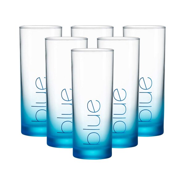Ritzenhoff & Breker Flash Trinkglas 360 ml 6er Set - Blau