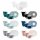 Seltmann Weiden Life Fashion Milchkaffeetasse mit Untertasse 370 ml 6er Set - Variante
