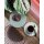 Seltmann Weiden Life Fashion Milchkaffeetasse mit Untertasse 370 ml 6er Set - Green Chic