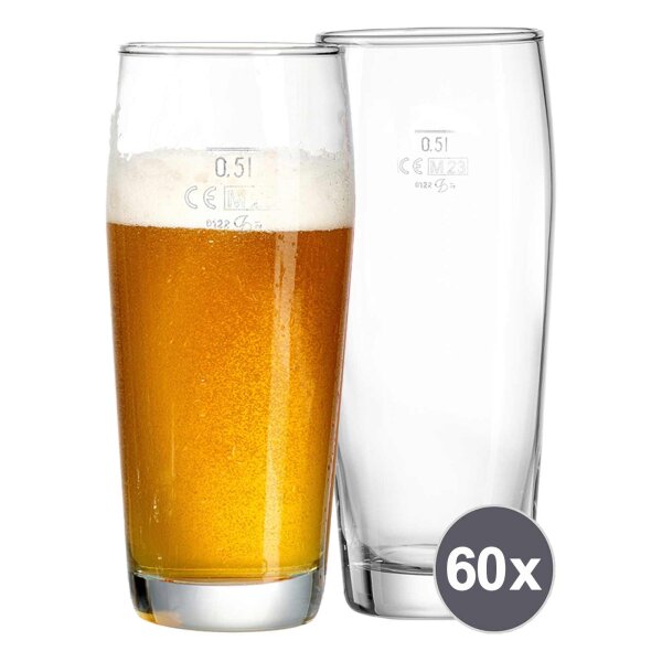 Ritzenhoff & Breker Willi Bierglas 0,5 Liter 60er Set