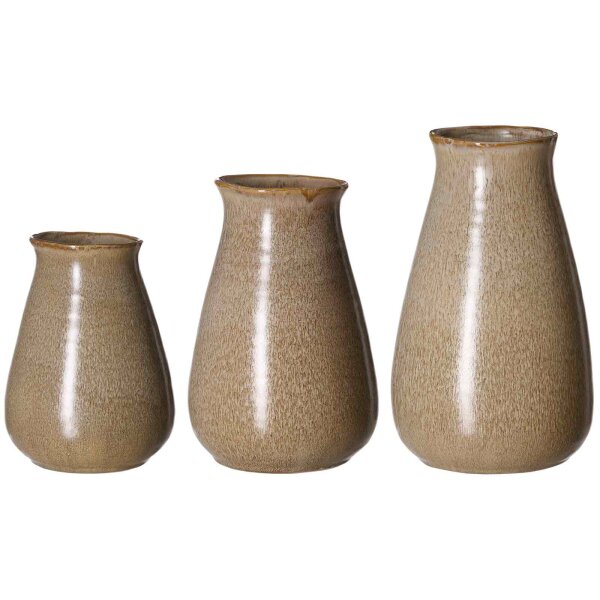 Ritzenhoff & Breker Vigo Vasen-Set 3-teilig Braun