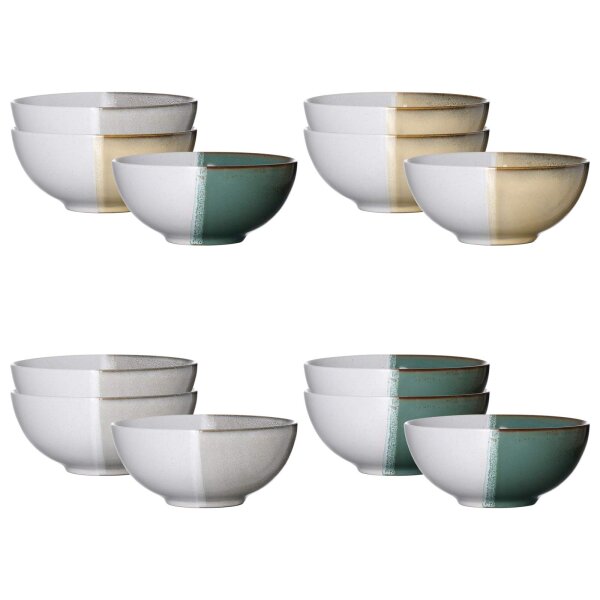 Ritzenhoff & Breker Tonala Poke Bowlschale ø 17,5 cm 3er Set - Variante