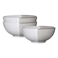 Ritzenhoff & Breker Tonala Poke Bowlschale ø 17,5 cm 3er Set - Grau