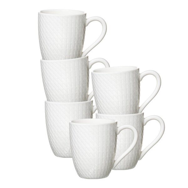 Ritzenhoff & Breker Saphir Kaffeebecher 320 ml 6er Set