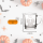 Gravur Glühweinglas Kaffeeglas 0,2l geeicht - Halloween- 3er Set