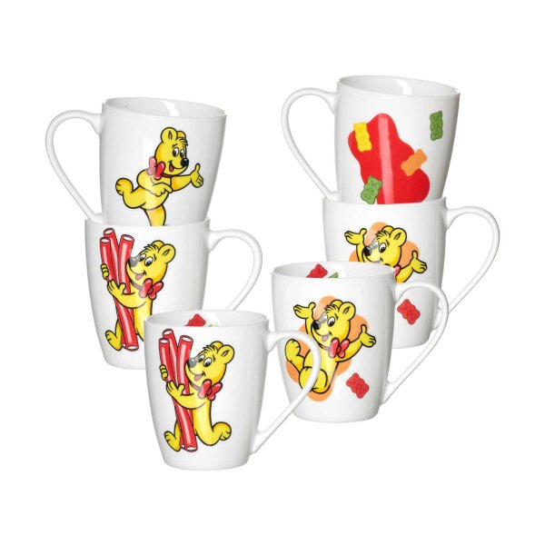 Ritzenhoff & Breker Haribo Bear Becher 360 ml 6er Set