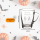 Gravur Glasbecher Kaffeeglas 300 ml - Kristalle - 1 Stück