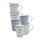 Ritzenhoff & Breker Sendai Henkelbecher 300 ml 6er Set gemischt