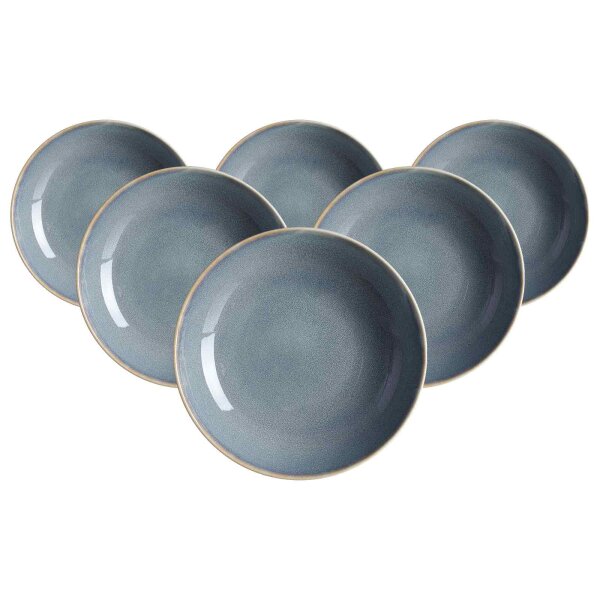 Ritzenhoff & Breker Skagen Stone Suppenteller ø 21,5 cm 6er Set