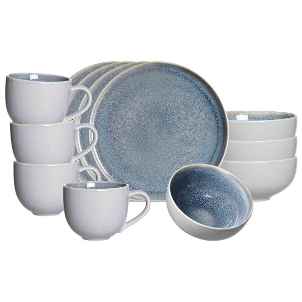 Ritzenhoff & Breker Skagen Stone Frühstücksservice 12-teilig