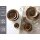 Ritzenhoff & Breker Sahara Kaffeeuntertasse ø 14,5 cm 6er Set - Dunkelbraun
