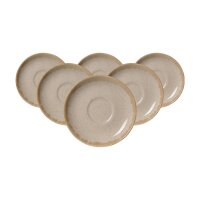 Ritzenhoff & Breker Sahara Espressountertasse ø 11,5 cm 6er Set - Creme