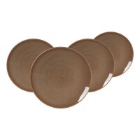 Ritzenhoff & Breker Sahara Dessertteller ø 20,5 cm 4er Set - Dunkelbraun