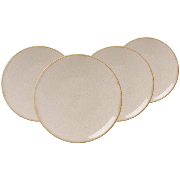 Ritzenhoff & Breker Sahara Speiseteller ø 27,5 cm 4er Set - Creme